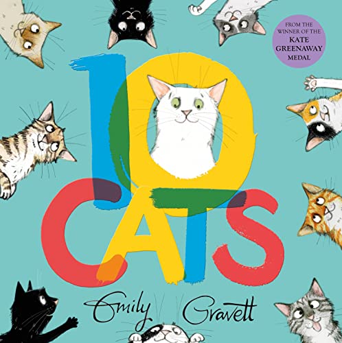 10 Cats: A chaotic colourful counting book von Two Hoots